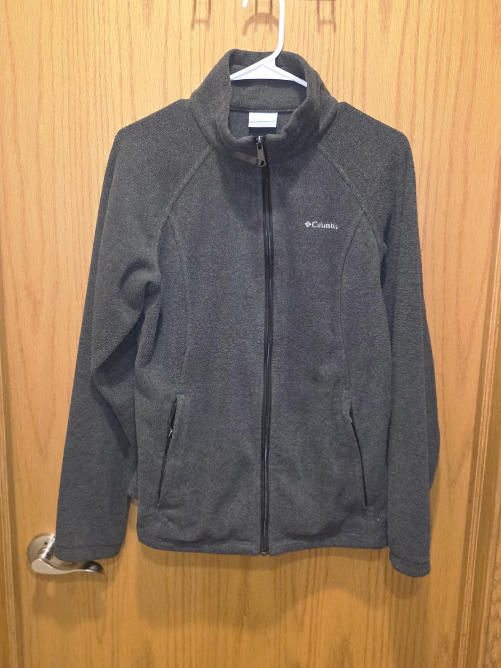 Columbia Women's Full-Zip Fleece Jacket - Dark Gray